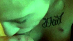 A big cock sucking video