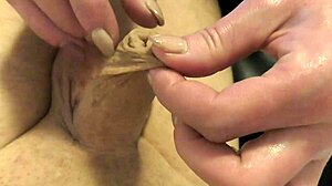 want to see foreskin play with latex gloves?