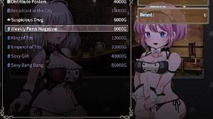 Lewdcrest lady of the night! Branded azel horny adventurer prostituting for dicks in hentai gameplay.