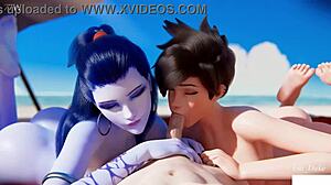 Overwatch HMV PMV - HEARTLESS REMAKE with Anime Goddess