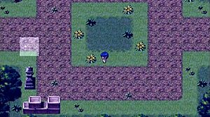 Tanned girl Natsuki in hentai game with big cock