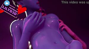 Fortnite porn with Linx and Joey in lesbian hentai 3D