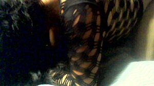 Young brunette bbw navajo tiff bent over in lingerie doggystyle.