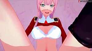 Is Zero Two Having Hard Sex with Darling in the Franxx Fantasy?