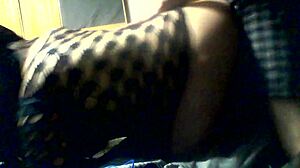 Young brunette bbw navajo tiff bent over in lingerie doggystyle.