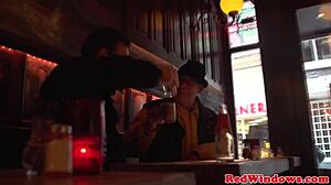 Redlight Eurobabe Masturbates After Wild Hooker Encounter