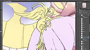 Hentai Busty Athena of Saint Seiya Shows Off Huge Boobs