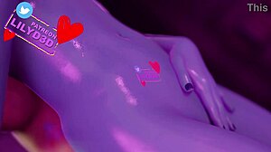 Fortnite porn with Linx and Joey in lesbian hentai 3D