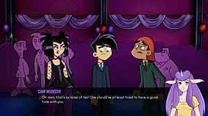 Goth Handjob In Danny Phantom Redux: Facial Fun?