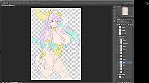 Hentai Busty Athena of Saint Seiya Shows Off Huge Boobs