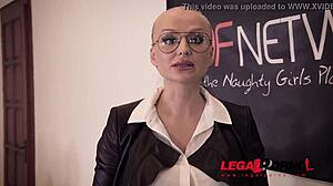Hungarian and European beauties in a wild prison orgy