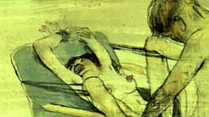 Vintage erotic drawings of anime hentai