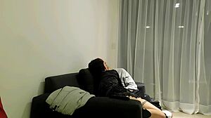 A boring afternoon turns into a wild orgy with my stepson