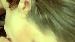 Hot Canadian Blonde Deep-Throat Rimjob And Cum In Mouth - Vertical POV Blowjob