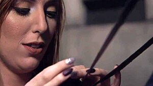 I observe bdsm sub engage in intimate acts with dom before anal