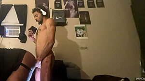 A gay couple having sex