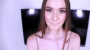 Hazel Moore's favorite way to please is with her mouth and tongue