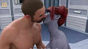 Blonde with shaved pussy stars in sex scenes compilation