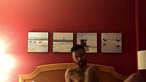 Teen feels intense pleasure in hotel doggystyle