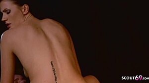 Model Carla Mai Fucked Hard in Public at Outdoor Casting