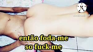 Um dia com minha madrasta, creampie na bunda grande e fetiche brasileiro?