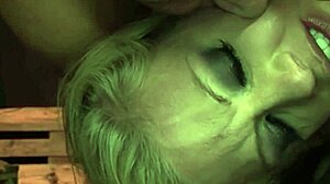 Man, this pretty girl trinity gets brutal slave treatment with squirting orgasms!