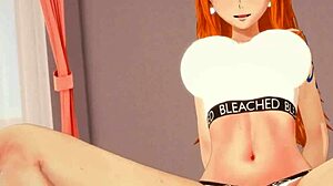 nami slams hard in 3d one piece animation