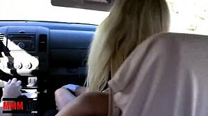 I watched dis spanish blonde milf get fucked hard n squirt outdoors