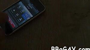 gay stud enjoys delightful fellatio