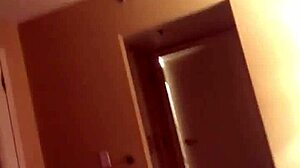 Teen feels intense pleasure in hotel doggystyle