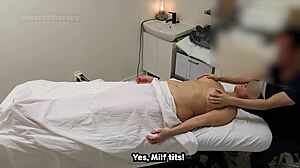 Flirty Milf Emma Huge Tits Fucks In Massage