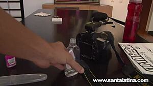 Karol, show me how you masturbate in this Colombian casting interview