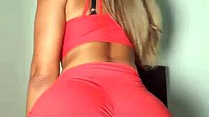 Briana Banderas Undresses for Dildo Masturbation