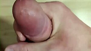 Young Amateur Masturbates During Massage