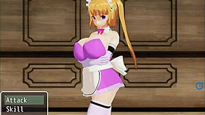 Intense scenes from girl b hero part 16 featuring loretta in anime style