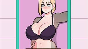 Foxicube Games Presents Android 18 in Short Hentai Parody