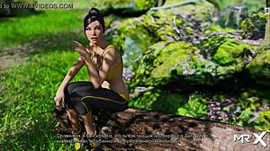 retrieving the past, bikini girls tanning in wild anime adventure e3 11