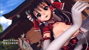 Reim Touhou Pinkcat Stars in Wild 3D Anime Action