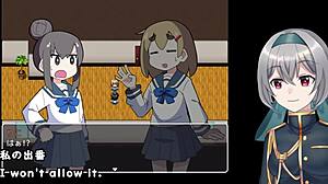 Magic Unability Girl Akari Faces Machine Trials In Hentai Game Subtitles