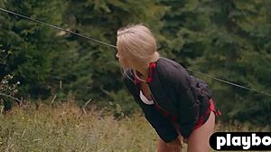 petite blonde milf playboy model zhenya belaya showed perfect petite body