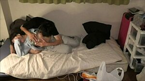 she touches my thing when staying over