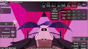 Naked succubus inma, a hot Japanese hentai game