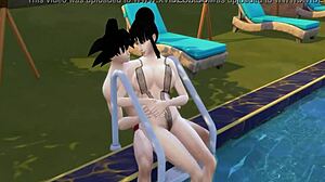 Intercourse with mothers and sons in a wedding party