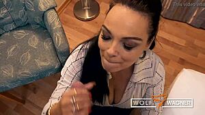 big-titted german milf priscilla gets banged in public and hotel, cum in mouth, pov style