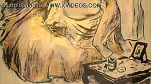 Vintage Erotic Drawings Of Antique Anime And Cartoon Scenes