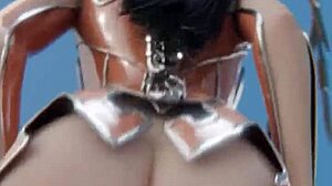 Eve drilled in POV creampie loop