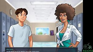 Rockeira and gamer form perfect couple in Summertime Saga