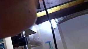 I love sucking it in my mouth while training with others around.