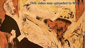 Vintage Erotic Drawings Of Antique Anime And Cartoon Scenes