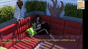 chica otaku gives anime japanese jerk off instructions with dildo